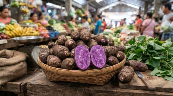 Découvrez l'ube, la patate pourpre des Philippines en vogue en France