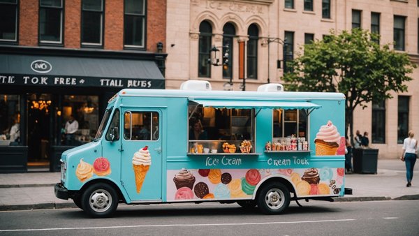 Food truck glace : délices artisanaux pour vos événements